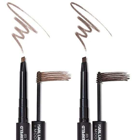 Karl Lagerfeld - Brow Gel & Crayon Duo Light-Mediu - Picture 2 of 5